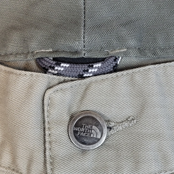 North Face Pants Wms 8 (31x31) Straight Leg Stretch Lightweight Cargo Hiking - Picture 3 of 14